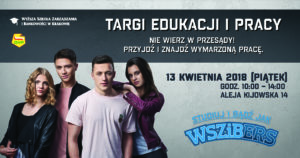 Targi Edukacji i Pracy w WSZiB