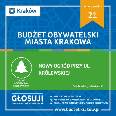 Budżet Obywatelski Miasta Krakowa 2019
