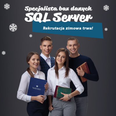 Specjalista Baz Danych SQL Server – studia podyplomowe od lutego!