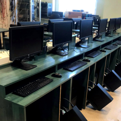 New computer equipment for distance learning