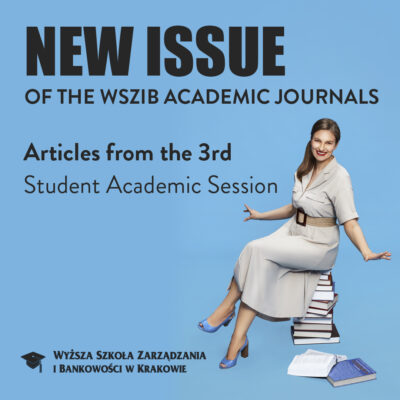 New issue of the WSZiB Academic Journals