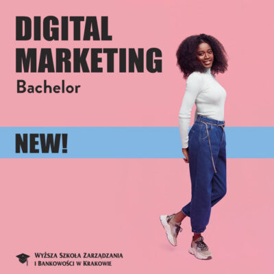 We teach marketing digitally! A new course in the WSZIB offer!