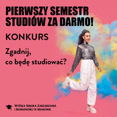 Wygraj pierwszy semestr studiów za DARMO!