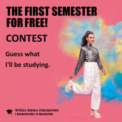 Win the first semester of studies for FREE!