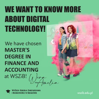 Master’s Degree in Finance and Accounting at WSZiB!