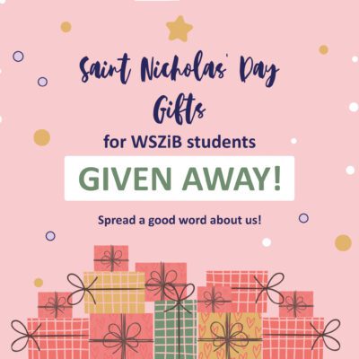 SAINT NICHOLAS’ DAY gifts for WSZiB students!