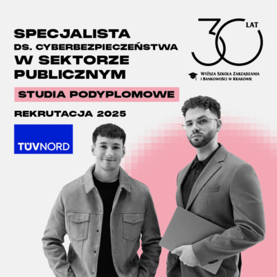 Specjalista ds. Cyberbezpieczeństwa w sektorze publicznym – nowość