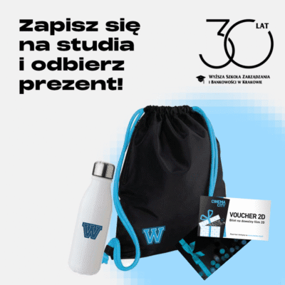 Zapisz się na studia i odbierz prezent od WSZiB!