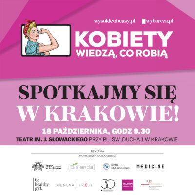 WSZiB partnerem wydarzenia „Kobiety Wiedzą Co Robią” w Krakowie